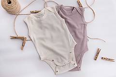 Detské oblečenie - Rastúce merino body - tielko - 10425045_