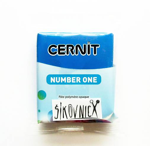 Cernit 56 g, NUMBER ONE (modrá 200)