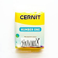 Modelovacie hmoty - Cernit 56 g, NUMBER ONE (žltá 700) - 10427980_