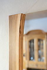 Zrkadlá - Drevené dubové zrkadlo - 10429316_