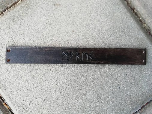 Náramky - Runový náramok - Marek - 10428545_