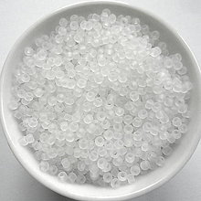 Korálky - TOHO round transparent 11/0=2,2mm-10g (frosted crystal) - 10432709_
