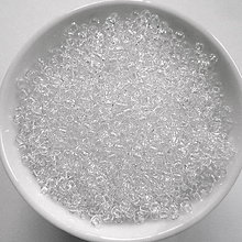 Korálky - TOHO round transparent 11/0=2,2mm-10g (crystal) - 10432710_