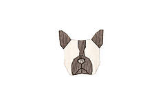 Brošne - Drevená brošňa French Bulldog Brooch - 10436475_