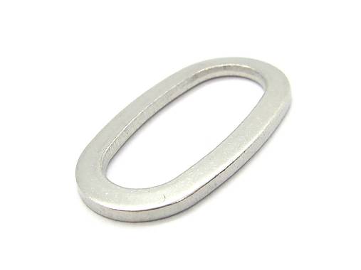 Komponenty - Konektor ovál /M7027/ - nerezová oceľ 304 - 10438016_