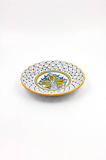 Nádoby - Vyrezávaný tanier (Habánsky dekor) - 10440246_