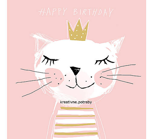  - Serítka "Happy Birthday Princess" 133-3142 - 10446956_