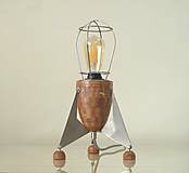 Svietidlá a sviečky - Stolná lampa RAKETA - 10452166_