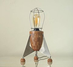 Svietidlá - Stolná lampa RAKETA - 10452166_