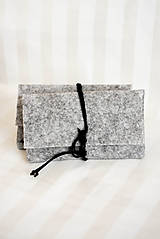 Taštičky - Urban... My Purse... Grey... felt - 10451680_