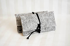Taštičky - Urban... My Purse... Grey... felt - 10451690_