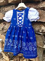 Detské oblečenie - Detské folklórne šaty Johanka - 10451684_