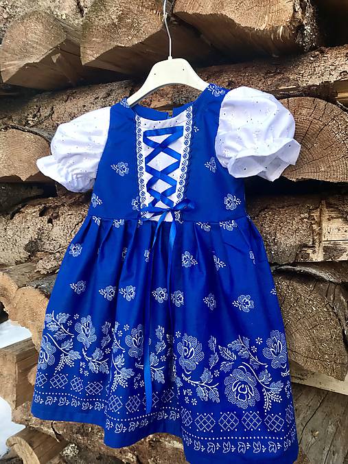Detské folklórne šaty Johanka