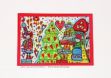Papiernictvo - Vianočné pohľadnice - 10448868_