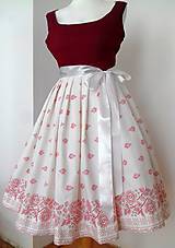 Šaty - Folklorne retro šaty - 10450294_