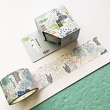 Papier - ozdobná papierová páska Japonská záhrada - 10453854_