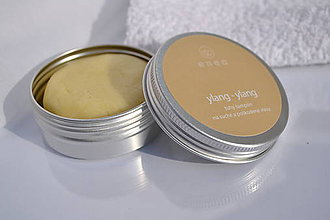 Vlasová kozmetika - tuhý šampón - ylang-ylang (šampón bez obalu) - 10459157_