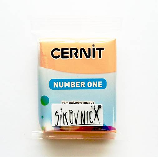 Cernit 56 g, NUMBER ONE (anglická ružová 476)