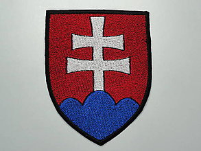 Galantéria - Slovenský znak (Slovenský znak na suchý zips) - 10466825_