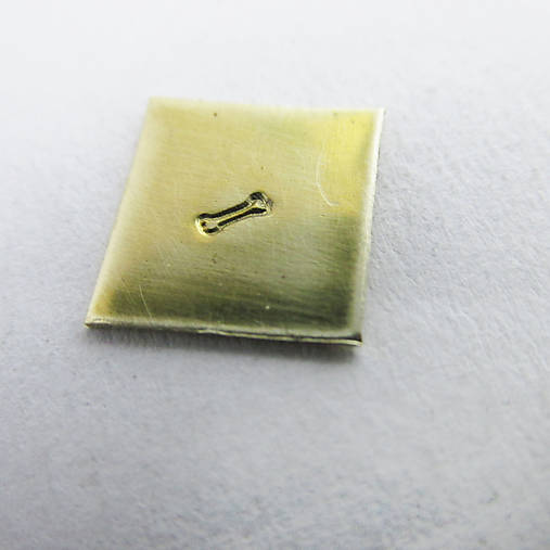 Iné doplnky - Ražba Sada 02 (Kostička 3x1mm) - 10466687_