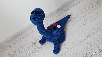 Hračky - Dino veľký - modrý - 10465743_