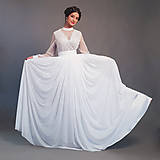 Sukne - Veľká nazbierkaná 3 vrstvová sukňa z elastického tylu - 10471528_