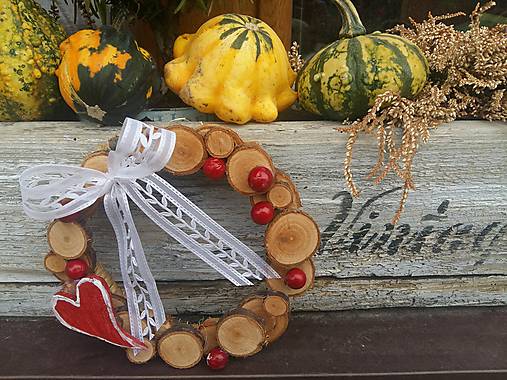 Dekorácie - Natur venček - 10471564_