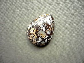 Minerály - Kabošon - opál 22 mm, č.7f - 10474925_