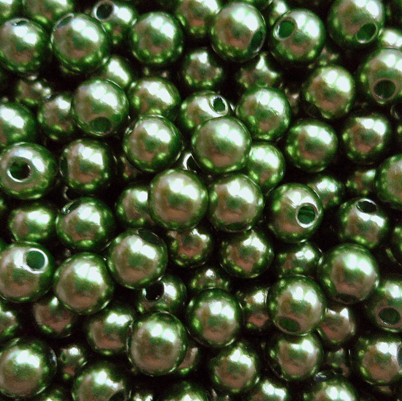 GLANCE plast 6mm-50ks (zelená)