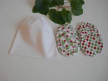 Úžitkový textil - Odličovacie tampóny - Biele froté s vrecúškom - 10484828_
