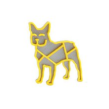 Brošne - Bulldog silver/traffic yellow - 10484647_