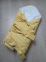 Detský textil - Postieľka Žltá - 10489071_