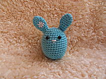 Veľkonočný zajačik - vajíčko :-) (Modrá)
