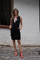 Šaty - Rovné šaty BLACK & WHITE COLLECTION - 10490126_