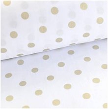 Detský textil - Luxury gold dots - 10492208_