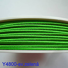 Galantéria - Šujtáš PEGA 3mm-1m (Y4800-sv.zelená) - 10493157_