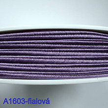 Galantéria - Šujtáš PEGA 3mm-1m (A1603-fialová) - 10493362_