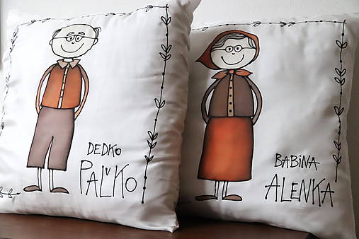  - hodvábne obliečky DEDKO A BABINA - 10491119_