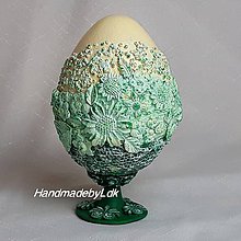 Dekorácie - Vajíčko so stojanom - 3D vzor I. - 10493749_