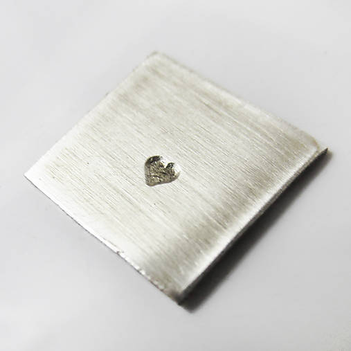 Iné doplnky - Ražba Sada 01 (Srdiečko pravidelné plné / 1,5x1,5mm) - 10497195_