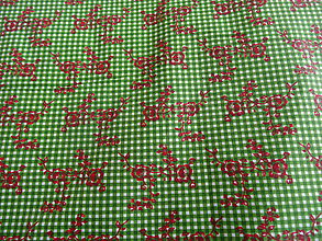 Textil - Bavlnené látky (zelená) - 10499722_