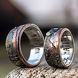 Prstene - Naše obrúčky - náš príbeh - 10503319_