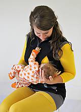 Oblečenie na dojčenie - Dojčiaca a Tehotenská VESTA - TEPLÁKOVINA 100%Ba - 10504805_
