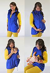 Oblečenie na dojčenie - Nosiaca, Dojčiaca a Tehotenská VESTA - FLEECE - 10505323_