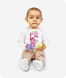 Detské oblečenie - Veľkonočné tričko / bodyčko - 10514485_