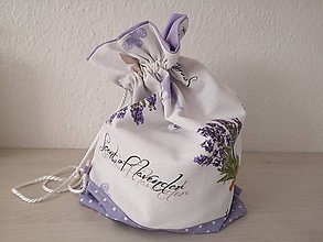 Iné tašky - Vrecúško na prezúvky - Lavender - 10517178_