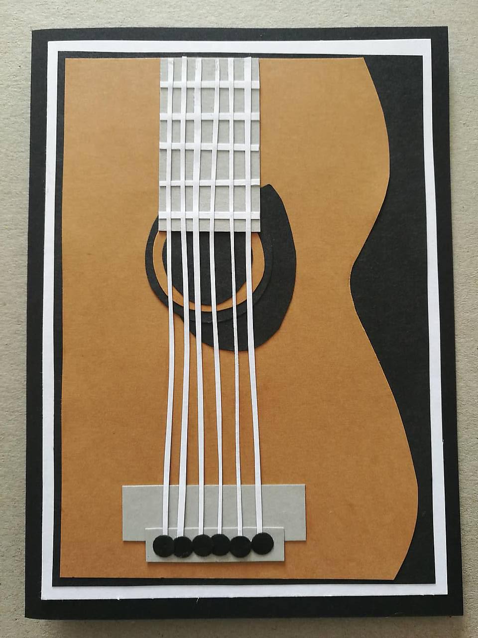 Gitara pre hudobníkov - pohľadnica 