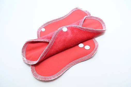 Úžitkový textil - EKO Lady - Marienka red - 10528938_