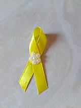Svadobné pierka - Žltá žltá žltá - 10535433_