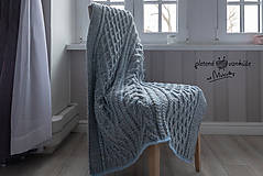 Úžitkový textil - deka Nezábudka - 10535383_